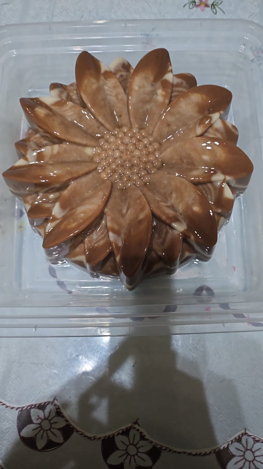 Pudding Zebra Coklat pudding